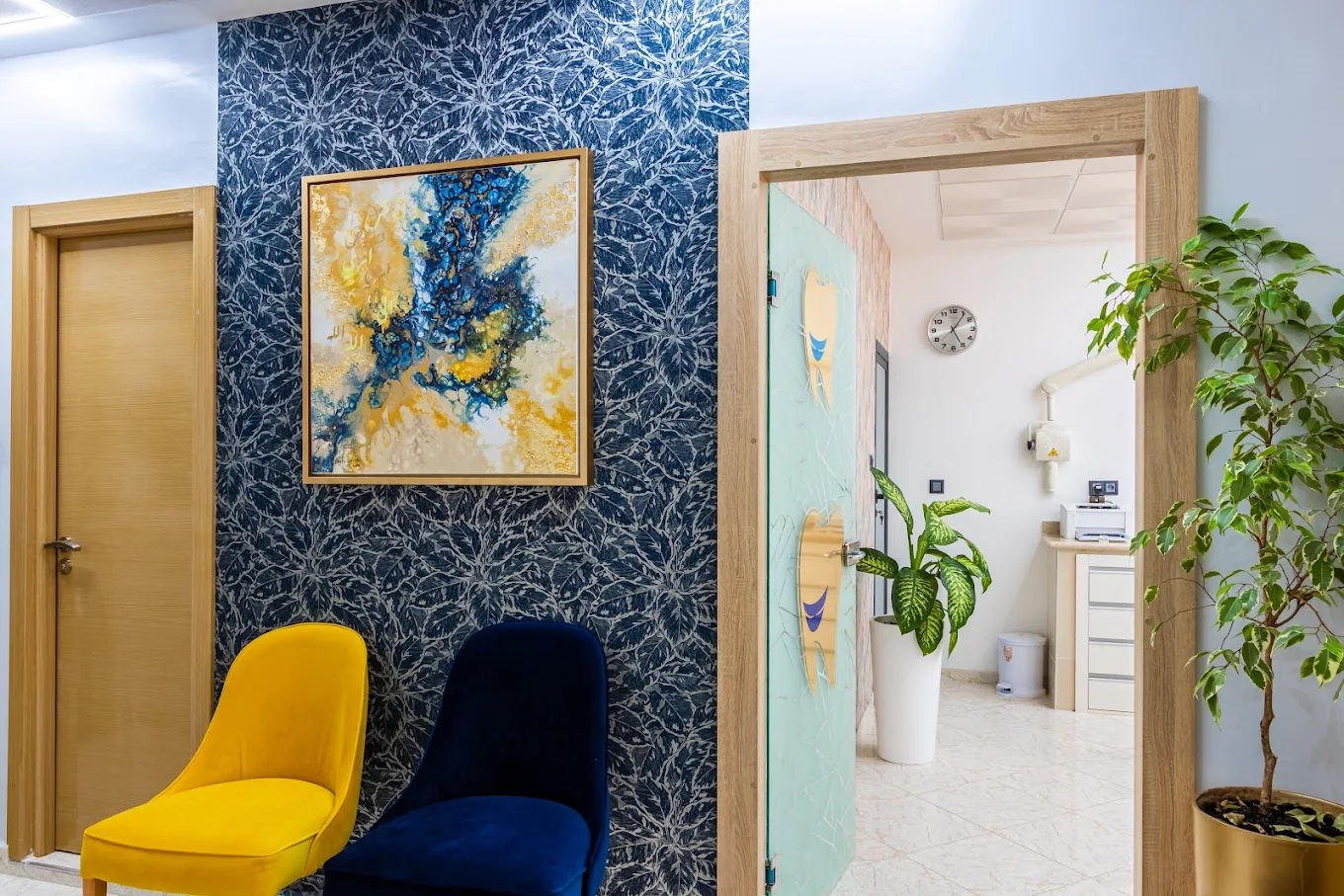 Décoration intérieure cabinet dentaire